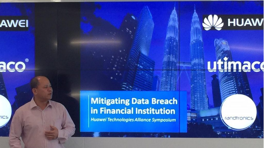 eCloud Malaysia Huawei Utimaco Event, Database Encryption, Files Encryption, Data Protection, Data Encryption, HSM, Hardware Security Module, Data-at-rest encryption, Data-at-rest protection, Data encryption, AES 256-bit algorithm, Primary Account Number, PAN, Credit Card Number, Card Data Environment, CDE, PCI DSS, Tokenization, MS SQL, Oracle, MySQL, Db2, Windows, Linux, File Folder encryption, Huawei Malaysia, Utimaco, Randtronics, Randtronics DPM, Randtronics Data Privacy Manager